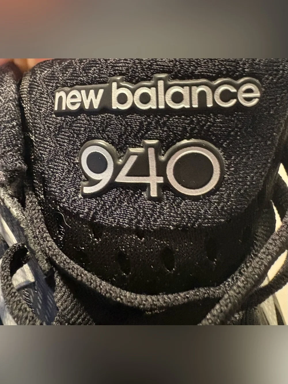 New Balance Black and White Men's Athletic Running Shoes size 11.5